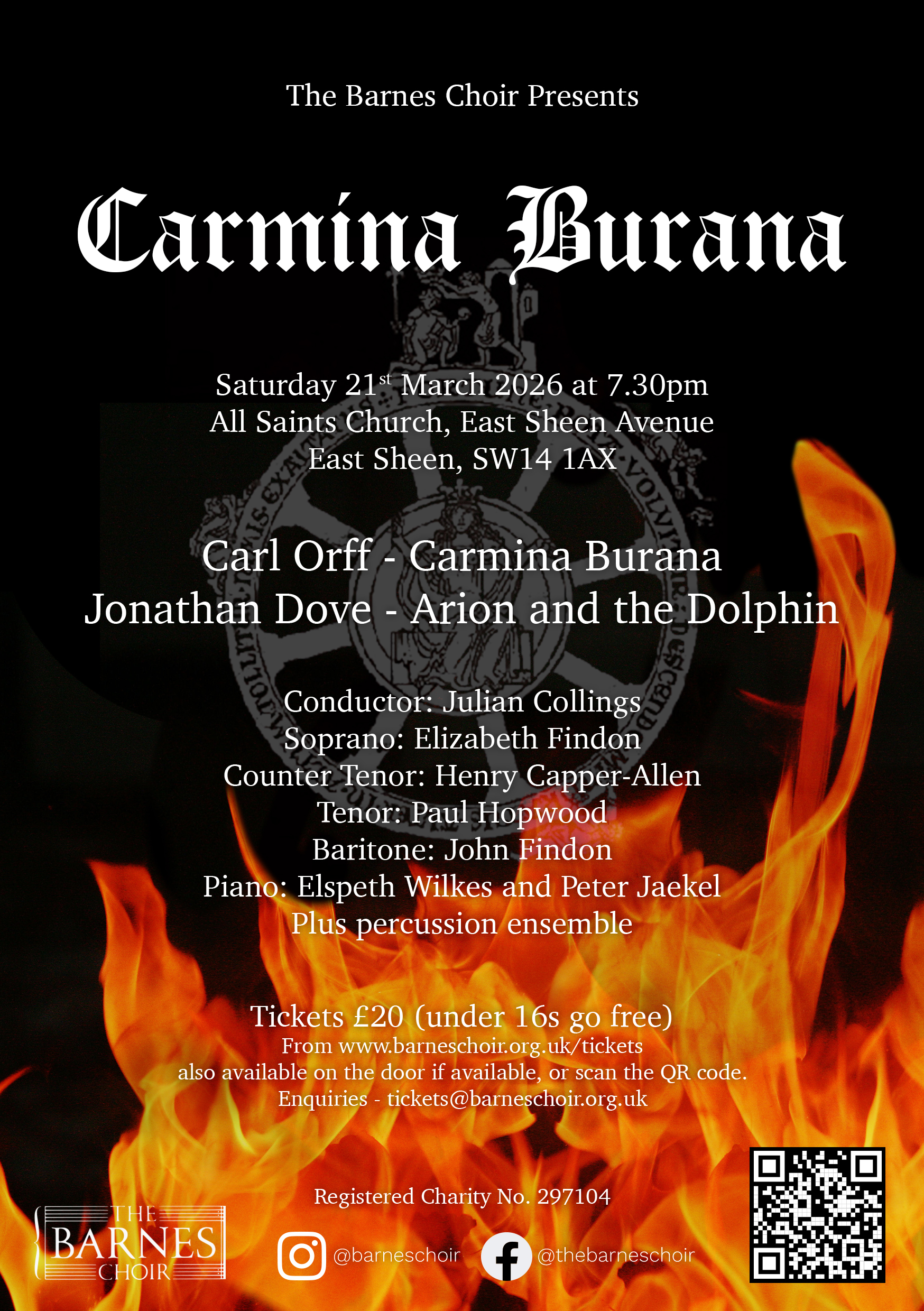 Carmina Burana & Arion and the Dolphin